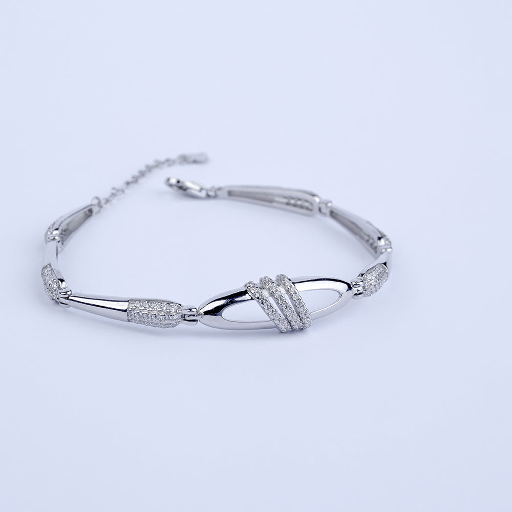 Fancy L Diamond Strap Lucky
